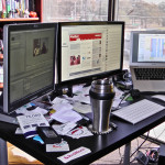 Feng Shui Your Office Messy desk